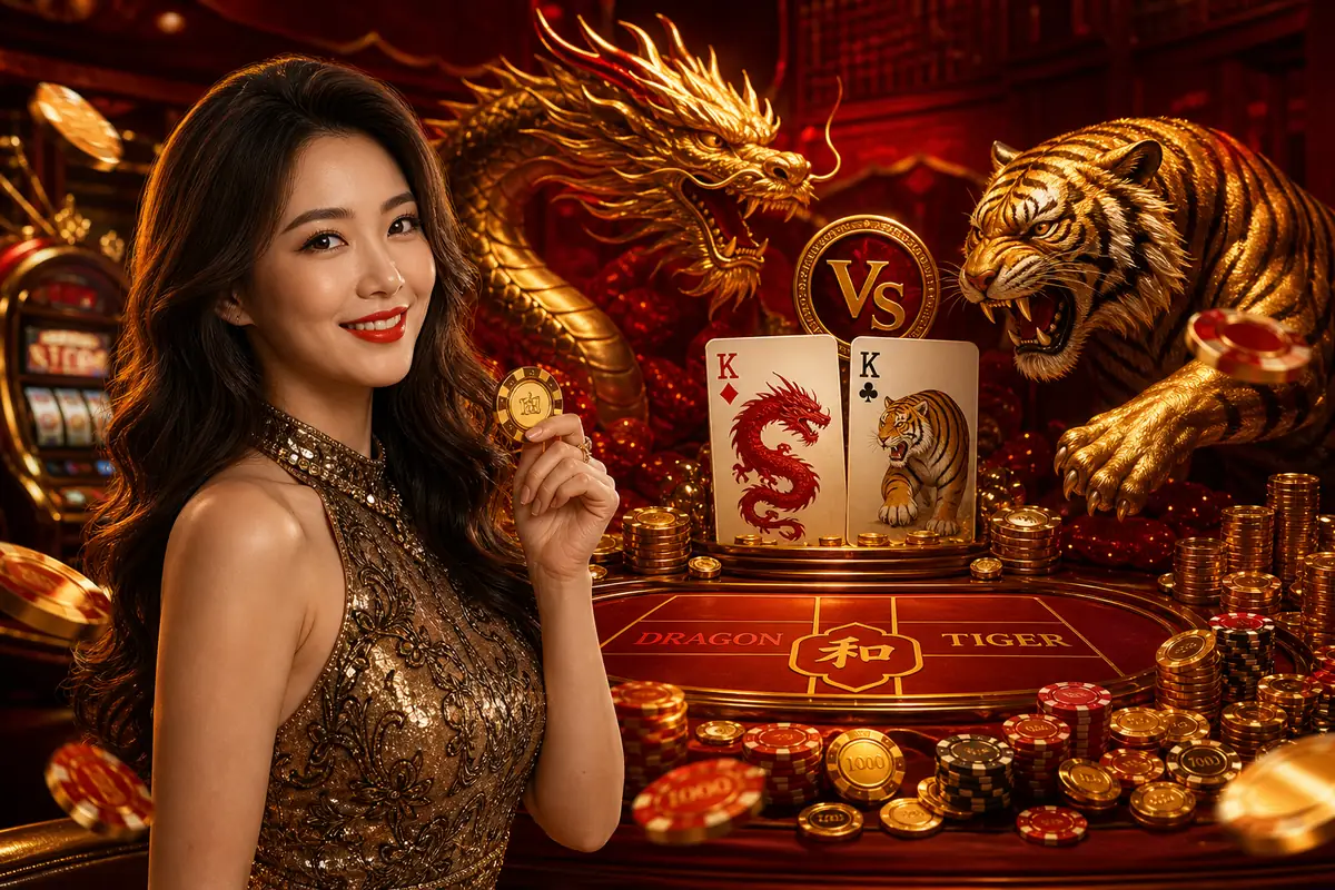puyss888 Dragon Tiger meja permainan kasino langsung